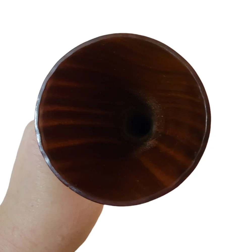 Vanessita Wooden Bud Vase MCM Boho